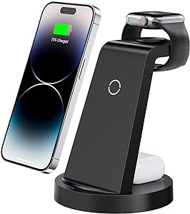 3 in 1 wireless charging station for iphone