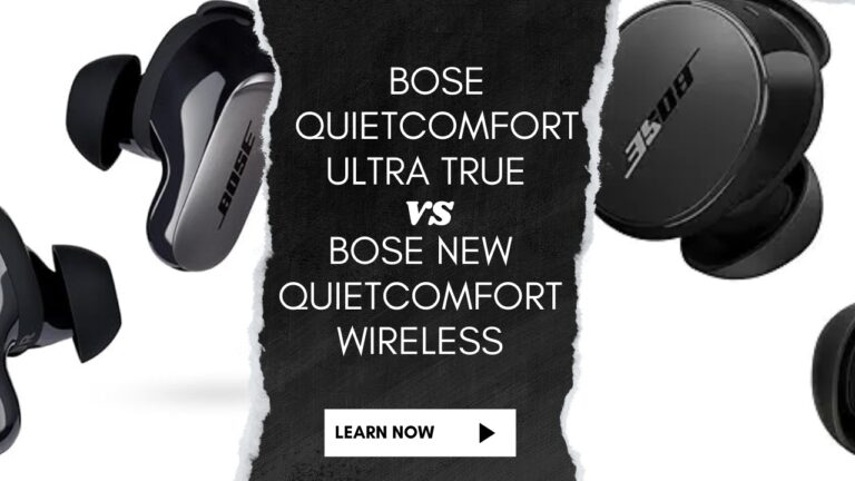 Bose QuietComfort vs Bose New QuietComfort Wireless